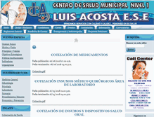 Tablet Screenshot of eseluisacosta.gov.co